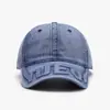 Gorra de Béisbol Ligera Versátil para Mujer de Primavera y Verano con Letras Inglesas, Estilo Masculino Visera Curva Transpirable Gorra de Protección Solar