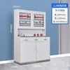 Gabinete Dispensador de Clínica, Gabinete Dispensador de Consultorio Médico, Gabinete para Medicina Estética y Dental, Gabinete Médico, Gabinete para Medicina Occidental de Acero Inoxidable, Estante para Medicamentos