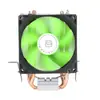 A200 Ventilador de CPU de Tubo de Cobre Doble Radiador de Computadora Adecuado para Intel Amd Escritorio Multiplataforma Aspas de Ventilador Grandes