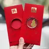 Oro Puro 999 Princesa, ¡Por Favor Hazte Rica! Nuevo Estilo Sobre Rojo Pegatina para Teléfono Regalo para Reunión Anual de la Empresa Contrato