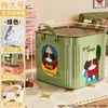 Caja de Almacenamiento Linda de Dibujos Animados con Tapa para Almacenamiento en Casa, Artículos Varios de Dormitorio, Juguetes Snacks, Organización de Escritorio para Estudiantes