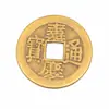 Atacado latão cinco imperadores dinheiro cobre antigo Dinastia Qian cinco imperadores dinheiro cobre moedas antigas cobre puro Shunzhi Kangxi Qianlong