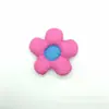 Moda Accesorios de flor de algodón tridimensionales Nuevo estilo ins Flor de corazón rosa azul Accesorios para ropa sombrero calcetines de moda