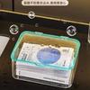 Caja de Almacenamiento de Mascarillas Cosméticas Transparente de Escritorio Acrílica de Plástico Lujo Accesible Producto para el Cuidado de la Piel Cesta de Almacenamiento de Snacks