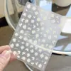 Nuevo Xiaohongshu Flor de Concha Fresca Margarita Manicura Pegatina Estampada Hada Estéreo Decorativo Adhesivo para Uñas