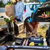 Caja de Almacenamiento para Coche Transfronteriza, Caja de Almacenamiento para Maletero, Caja de Almacenamiento Montada en Coche, Caja de Almacenamiento Plegable de Tela Oxford de Gran Capacidad
