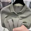 Camisa Casual para Hombre de Manga Corta para Hombre Versátil Nueva Moda Camisa Básica Tendencia Camisa con Cuello Top de Media Manga