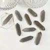 8X31mm Venta al por mayor del fabricante Ágata Amatista Ojo de Tigre Piedra Hexagonal de Doble Punta Piedra Suelta Accesorios para Collares DIY