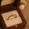 Anillo de Estilo Francés de Lujo Ligero con Circonita de Colores Arcoíris para Mujer, Anillos Apilables, Joyería de Diseño Original de Nicho