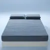 Sábana bajera acolchada impermeable grado A protector de colchón a prueba de orina para dormitorio de estudiante juego de tres piezas engrosado de color sólido 1.8m 1.5m