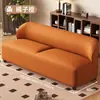 Sofá pequeno de luxo leve para apartamento, sala de estar, quarto de casa, área de descanso de loja de roupas, sofá reto vintage de dois ou três lugares