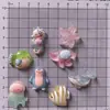 Accesorios de Resina DIY Serie Marina Estrella de Mar Ballena Pegamento Cremoso Imán para Refrigerador Caja de Almacenamiento Funda de Teléfono Hebilla de Zapato Materiales