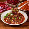 Especialidad de Guizhou: chile en polvo de flor fresca, usado para barbacoa, olla caliente, salteados, salsas para mojar, brochetas fritas y carnes a la parrilla; condimento picante de chile