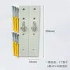 Soporte para Calentador de Agua Eléctrico Colgador Invisible Gancho de Refuerzo para Pared Hueca Gancho Plano Simple Tabla Colgante Pequeña Gancho con Placa Trasera Reforzada