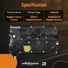 11127553626 aplicable a BMW N43 tapa de válvulas de coche universal X1.X3.X5