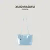 Nova Bolsa de Bolinhas Estilo Coreano Transfronteiriça Nicho Ins Estilo Versátil Bolsa Tote de Cetim Bolsa de Mão Moda Fresca Bolsa de Ombro