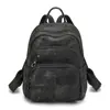 Mochila para mujer transfronteriza, versión coreana, nueva moda otoño 2026, PU personalizada, mochila de viaje para mujer, mochila escolar moderna para estudiante