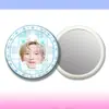 Super Junior Lee Donghae Choi Siwon Espelho de Lata Espelho de Maquiagem Espelho Portátil Merchandise de Apoio para Shows