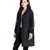 Abrigo talla grande 200 kg otoño e invierno abrigo moda cocina manga larga forro polar impermeable delantal cremallera con capucha trabajador