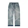 Jeans Rectos Lavados Estilo Ins Gótico Moderno Harajuku Retro Invierno Europeo y Americano Nuevas Llegadas Unisex Ropa Y2K