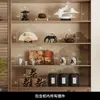 Nueva Estética de la Dinastía Song China Significado Zen Decoraciones Suaves Sala de Estar Estantería Casa de Té Vitrina Gabinete de Izakaya Adornos Pájaros en Ramas