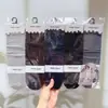 Nuevo Estilo Otoño e Invierno para Mujer: Calcetines holgados estilo Old Money, Calcetines altos, Calcetines holgados de encaje de color liso, Calcetines con separación de dedos para mujer