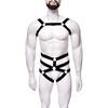 Bambu como vestuário comércio exterior europeu e americano chicote de fio oco alça sexy SM traje divertido para adultos homens NZN0004