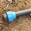 Suministro Directo de Fábrica Accesorios de Enchufe de Conexión Rápida Equipo de Riego Ahorrador de Agua Tapón Exterior para Tubo de PE Tapón Final para Tubería de Agua de PE