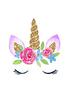 Pintura Decorativa de Unicornio de Dibujos Animados Simple Nórdico Pintura Decorativa de Nubes y Estrellas Lindas Núcleo de Pintura Colgante Decorativa para Habitación Infantil