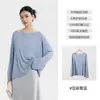 Blusa de Linho com Manga Longa, Estilo Old Money, Vento-Resistente, Vento Preguiçoso, para Mulheres, Jaqueta Leve e Respirável de Algodão e Linho, Solta