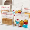Saco de Embalagem para Torrada Saco para Croissant Pão 450g Biscoito Assado Alimentos Saco com Fecho Zip Embalagem com Selagem de Oito Lados Impressão Comercial