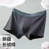 Roupa Íntima Masculina 50S Algodão Puro Cuecas Boxer Masculinas Cuecas Boxer Masculinas 2025 Novos Shorts Estilo Masculino