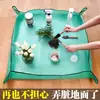 Esenciales de JardineríaTapete de Jardinería para Plantación en Casa, Cambio de Tierra, Trasplante, Mezcla de Tierra, Tapete Impermeable para Balcón y Flores, Adecuado para Suculentas