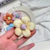 Tela Nueva de Primavera y Verano Accesorios de Flor de Cinco Pétalos Flores Hechas a Mano Diadema para Niños Falda Calcetines Accesorios para Joyería DIY Accesorios