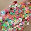 Múltiples Tipos de Lentejuelas, Brillantina de Colores de Forma Irregular, Accesorios Decorativos con Pegamento Multicolores, Polvo de Brillantina Láser de Estrella de Cinco Puntas para Manualidades