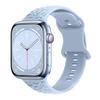 Adecuado para Correa de Apple Watch Iwatch Generación 1-11/Ultra3 Color Sólido Estampado de Leopardo Hebilla de Figura 8 Apple Reloj de Silicona