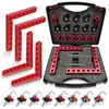 Regla Cuadrada de Carpintería de Aleación de Aluminio Transfronteriza Bloque de Posicionamiento de 90 Grados Pinza de Posicionamiento Auxiliar Dispositivo Modelo en Stock para Procesamiento CNC