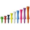 Soporte de Bolas de Golf con Forma de Rueda de Bambú con Estabilizador de Bola, 9 Colores, Profundidad de Penetración en el Suelo 20 mm