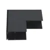 Conector Montado em Superfície em L MAG Preto