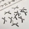 Aleación con Cuentas DIY Retro Mariposa Cruz Unicornio Colgante Hecho a Mano Agujero para Colgar Pulsera Nuevo Chinoiserie Lazo