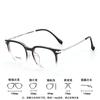 Nuevo marco de gafas de moda rojo de internet marco grande delgado marco de gafas tr90 varillas metálicas gafas Danyang al por mayor