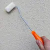 Rodillo Pequeño de 2 Pulgadas Rodillo Pequeño para Pulgar Proceso de Fusión en Caliente Rodillo Pequeño Canaleta Ligera Tira de Luz Brocha para Reparación de Paredes Pintura Pintura
