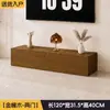 Mueble de TV tipo crema, juego de mesa de centro moderno minimalista, sala de estar de apartamento pequeño, uso doméstico, mueble de TV blanco de pie de lujo ligero