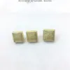 Brincos Decorações Flor de Orelha Padrão Acessórios de Metal Desenvolvimento Acessórios DIY Unhas de Pé Cobre Fosco