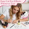 Herramientas para Arte de Uñas Magnéticas Ojo de Gato Transfronterizas Venta al por Mayor Rosa Imán Doble Cara para Atraer Corazones Hoja de Hierro Auxiliar Ojo de Gato Francés