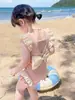 Bebé Niña 2026 Nuevo Elegante Traje de Baño para Bebé con Volantes, Traje de Baño de una Pieza para Niña con Falda de Baño de Princesa