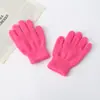 Guantes Cálidos de Coral Fleece para Ciclismo de Invierno para Exteriores, Cortavientos, Resistentes al Frío, Engrosados, Tejidos, Simples, Personalizados para Dedos
