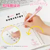 Carpeta de Hojas Sueltas Original de Hello Kitty Cuaderno Grueso Cómodo para Escribir Estudiante Lindo Dibujo Animado Gato KT Bloc de Notas