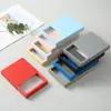 Caixa de Exposição com Tampa de Caixa Flutuante de PE, Manga de Papel, Caixa de Embalagem para Joias, Suporte de Exposição para Nail Art, Pulseiras e Anéis Caixa de Embalagem