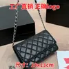 Bolso nuevo para mujer, bolso pequeño acolchado con cadena, cadena de cuero, estilo de moda, bolso con solapa, bolso de hombro y bandolera para mujer